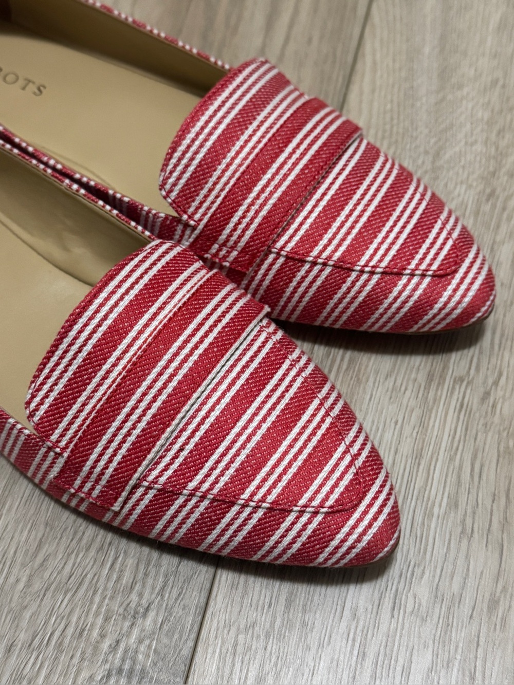 Talbots Francesca Driving Stripe Women's Moccasins Sz. 10M - Picture 8 of 8